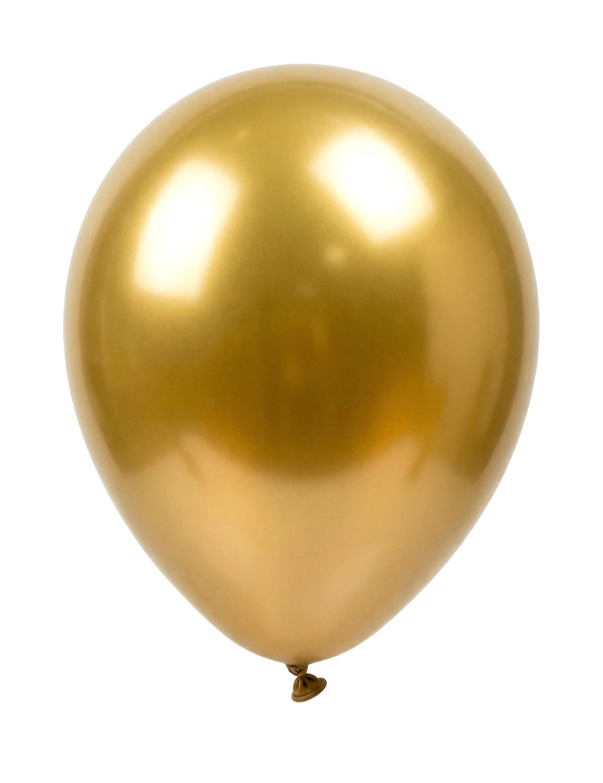 balões metalizados para festa dourados