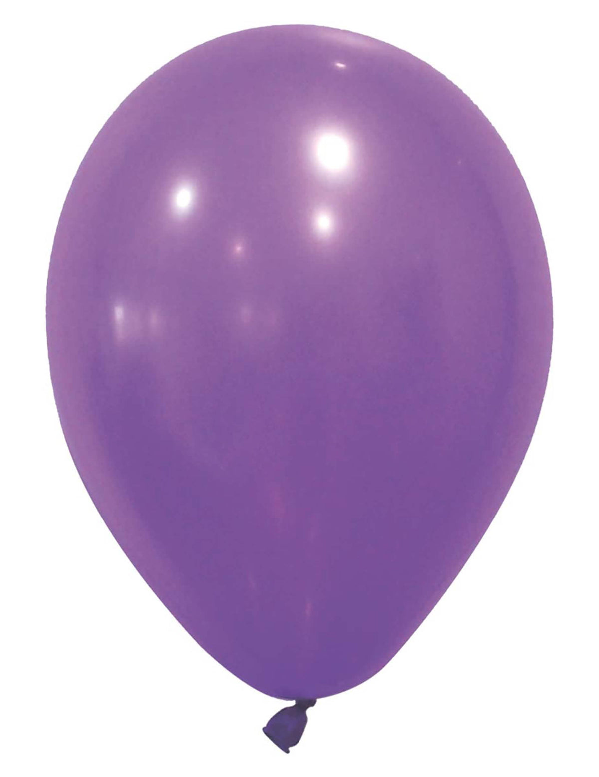 12 balões violetas