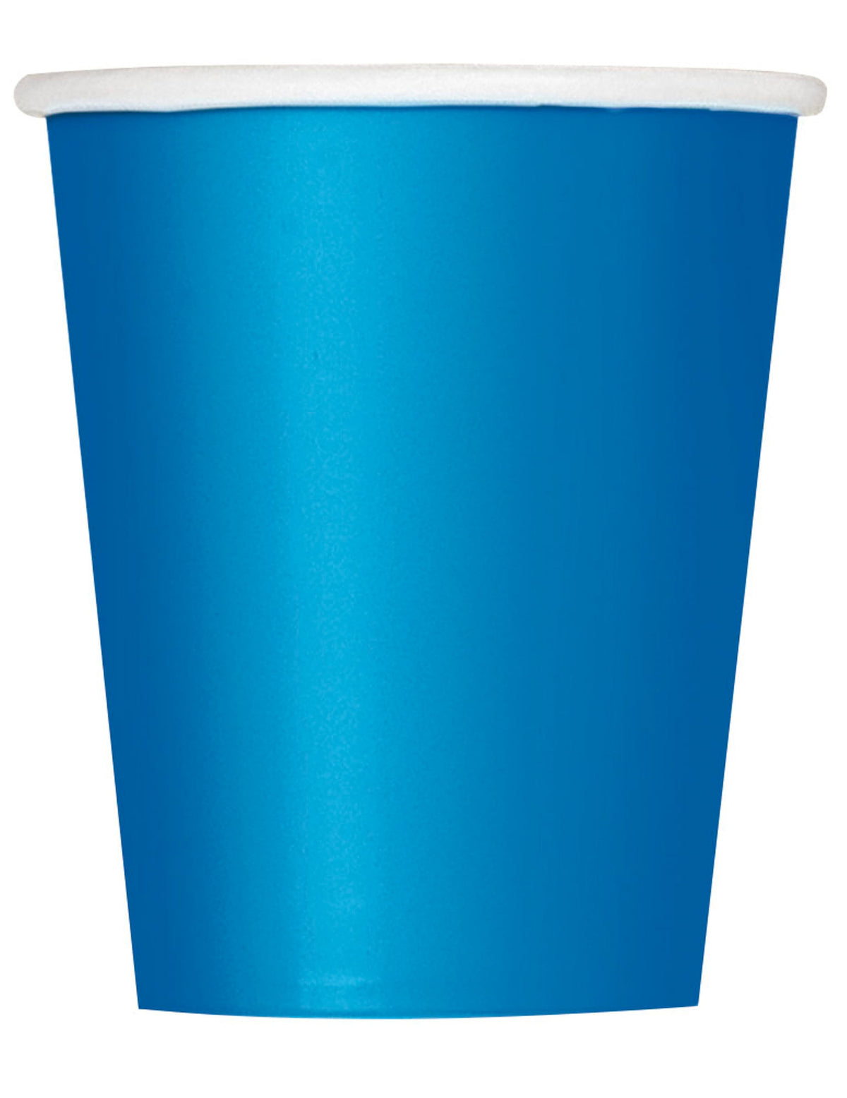 Gobelets en carton jetables bleus