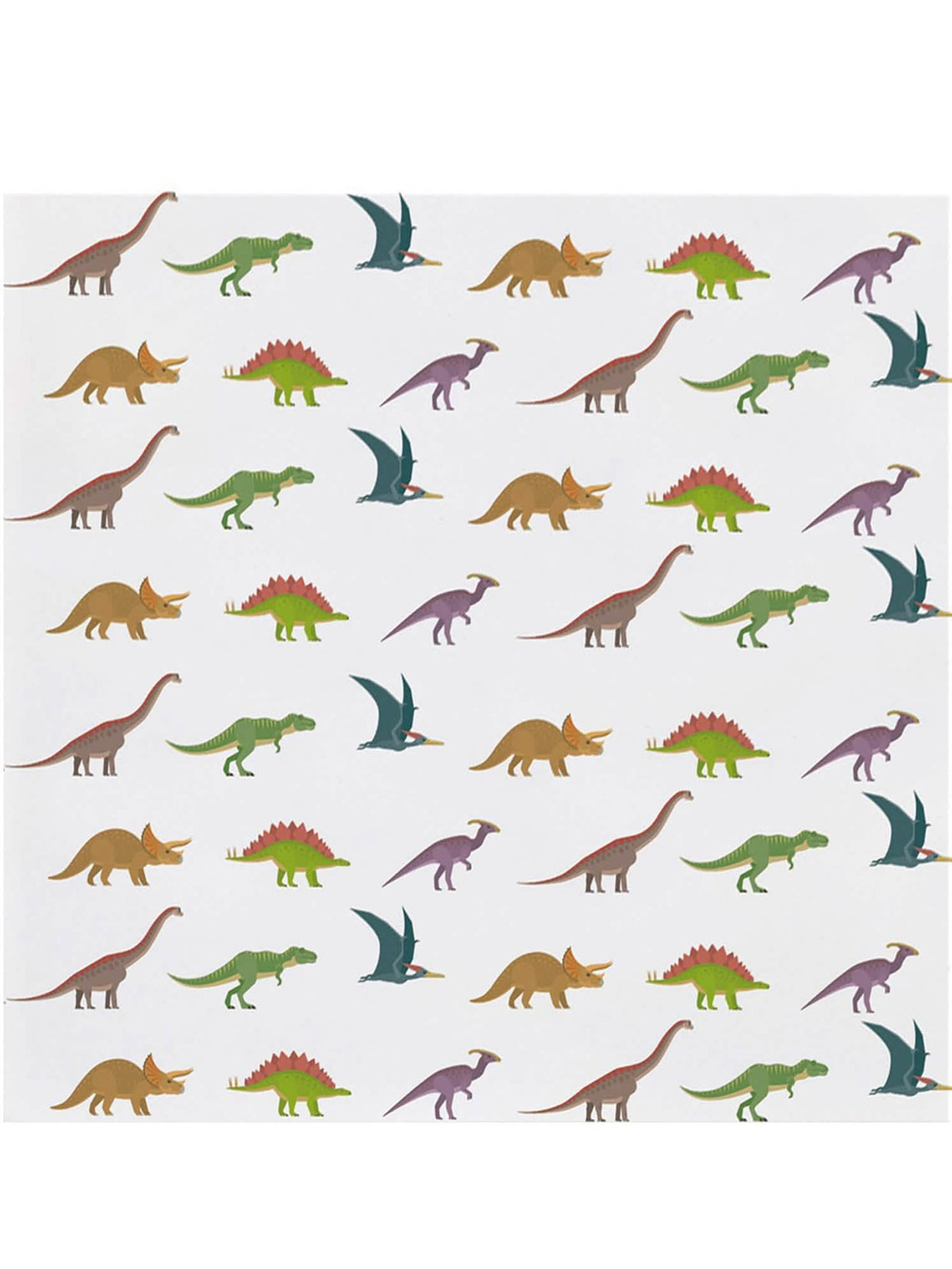guardanapos grandes dinossauros para aniversário multicores
