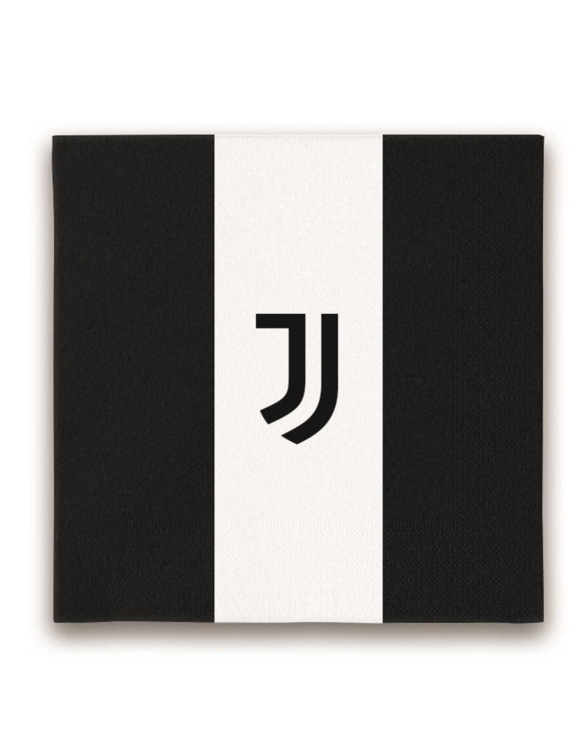 guardanapos Juventus para festa black and white