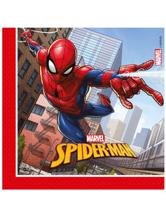 Louça descartável do Spiderman