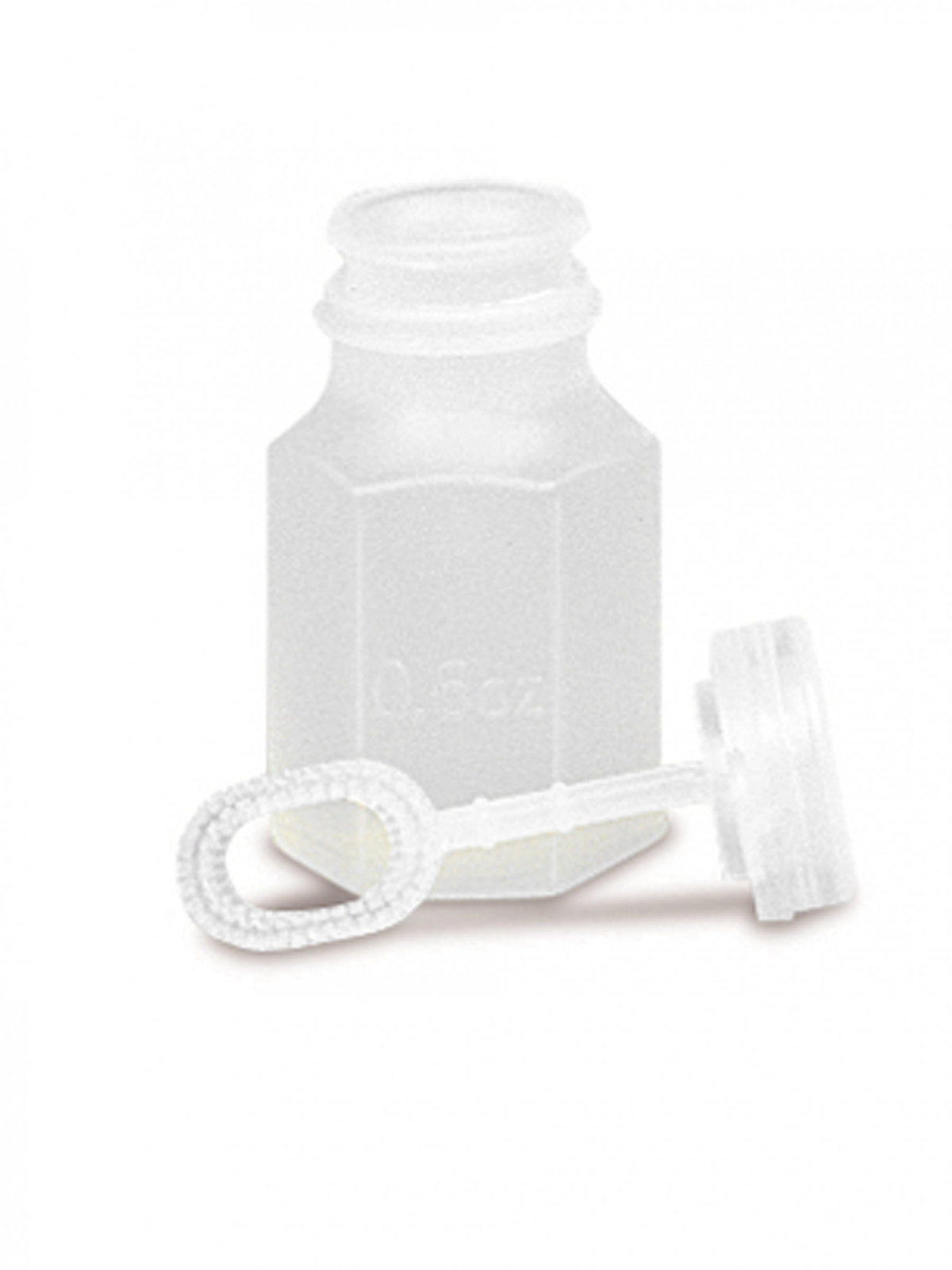 Pots à bulles pour mariage blancs transparents