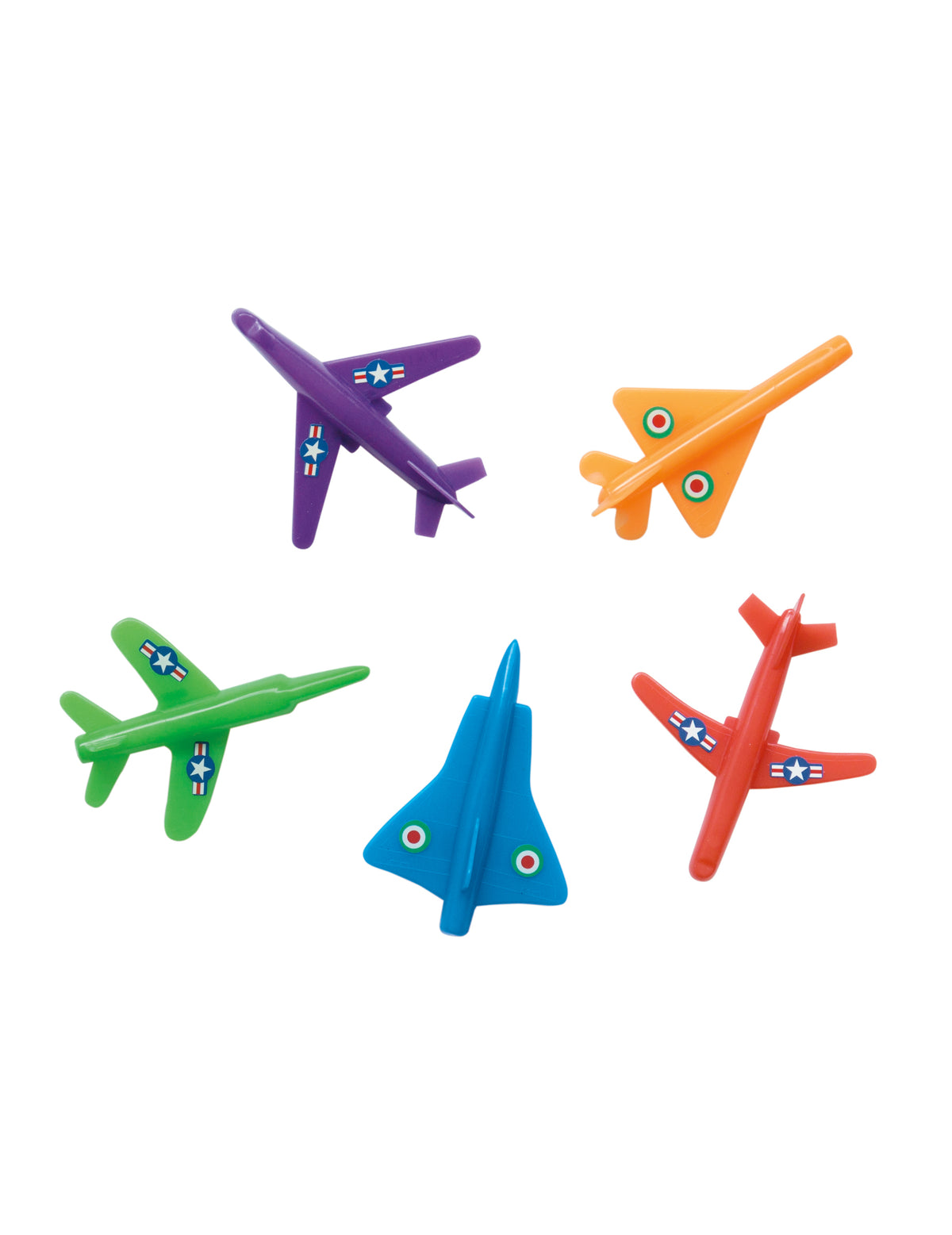 Acessórios piñata aviões de caça multicolores em plástico