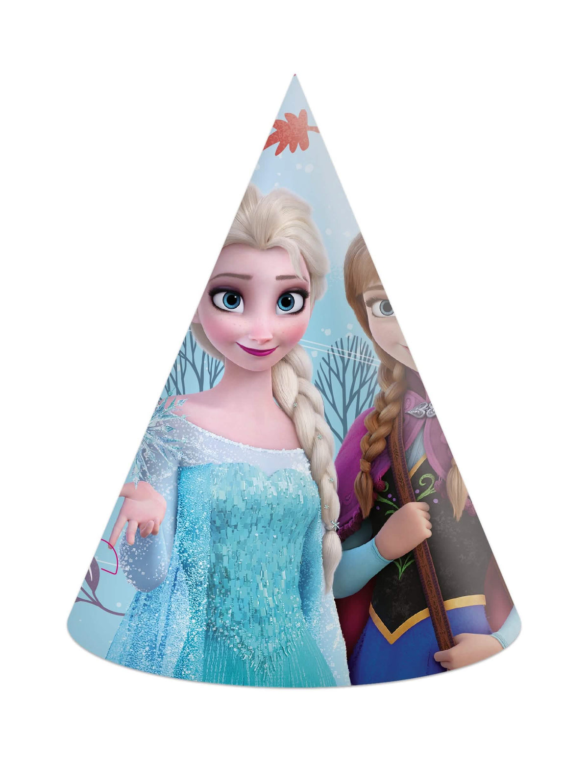 chapéus de festa Frozen Frozen Idyllic Wonder para criança azul e roxo