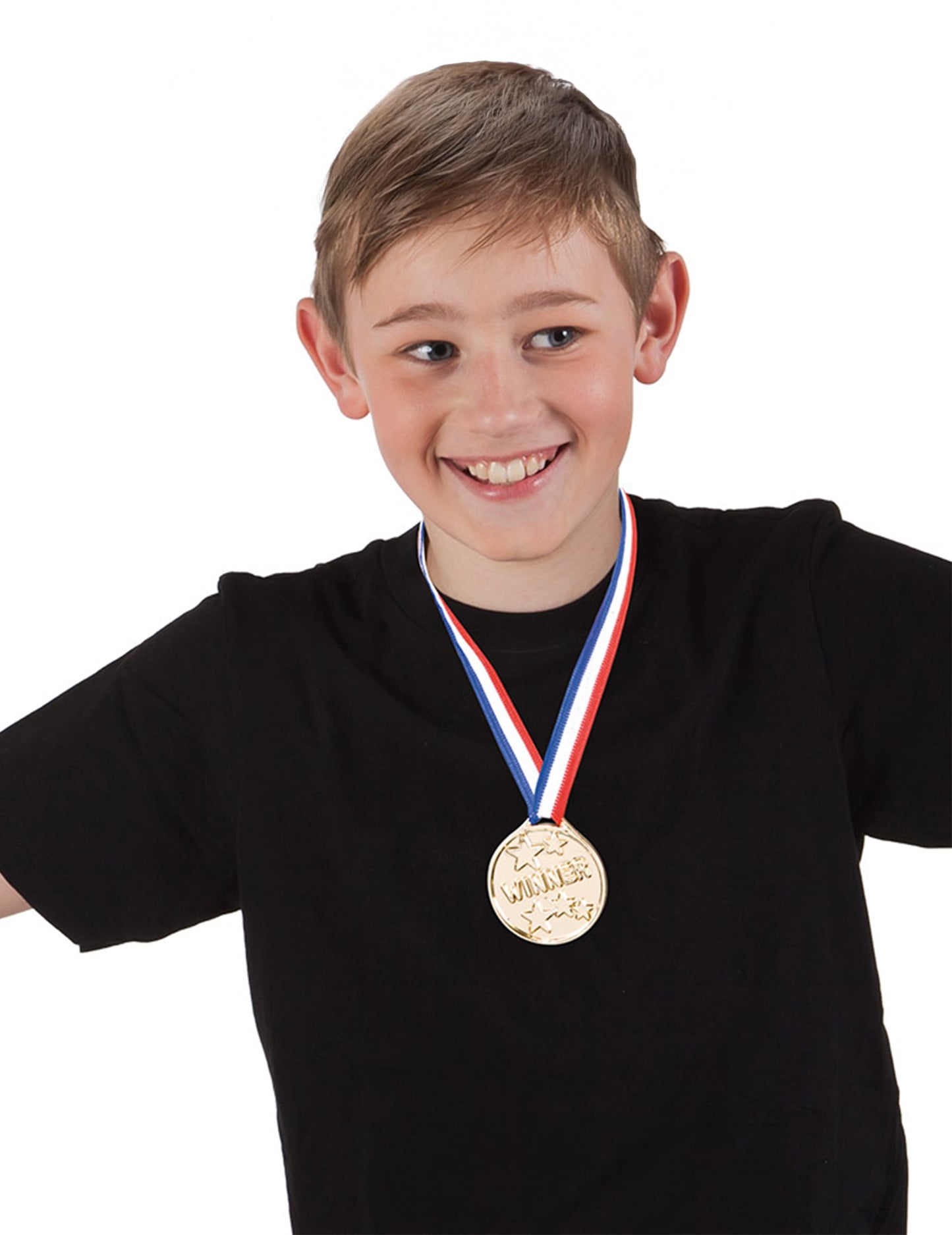 Médaille portée par un enfant de la Médaille winner