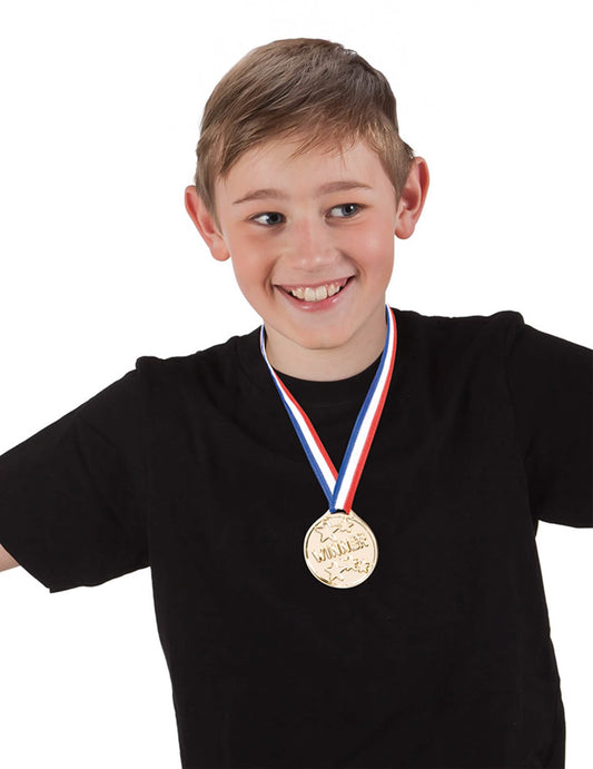 Médaille portée par un enfant de la Médaille winner