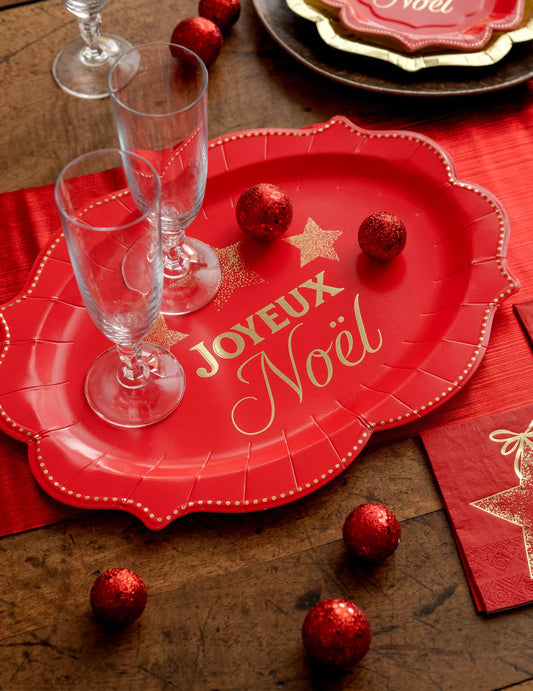 7 bolas vermelhas com glitter de 3,5 a 6,5 cm