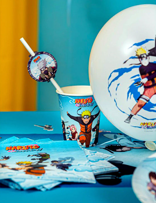 8 Copos de cartão Naruto Shippuden™ 250 ml