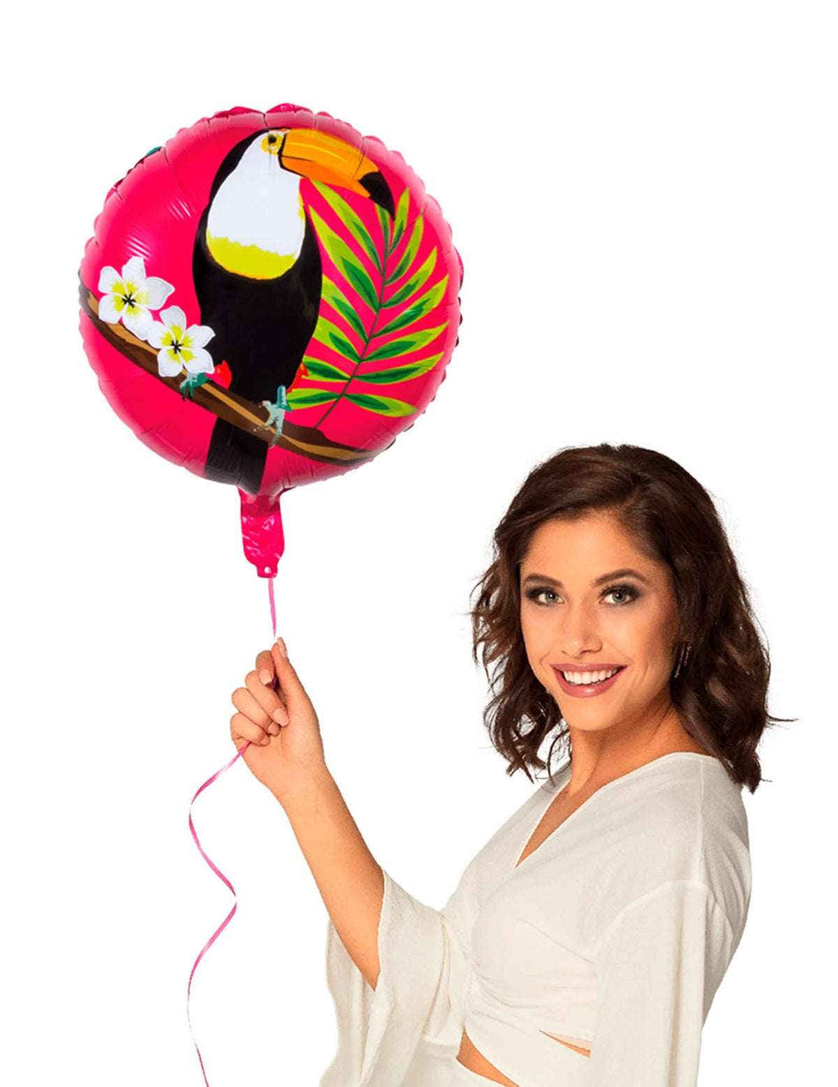 Cenário do balão de alumínio tucano para festa