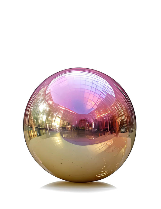 Balão gigante bola de espelho iridescente 150 cm