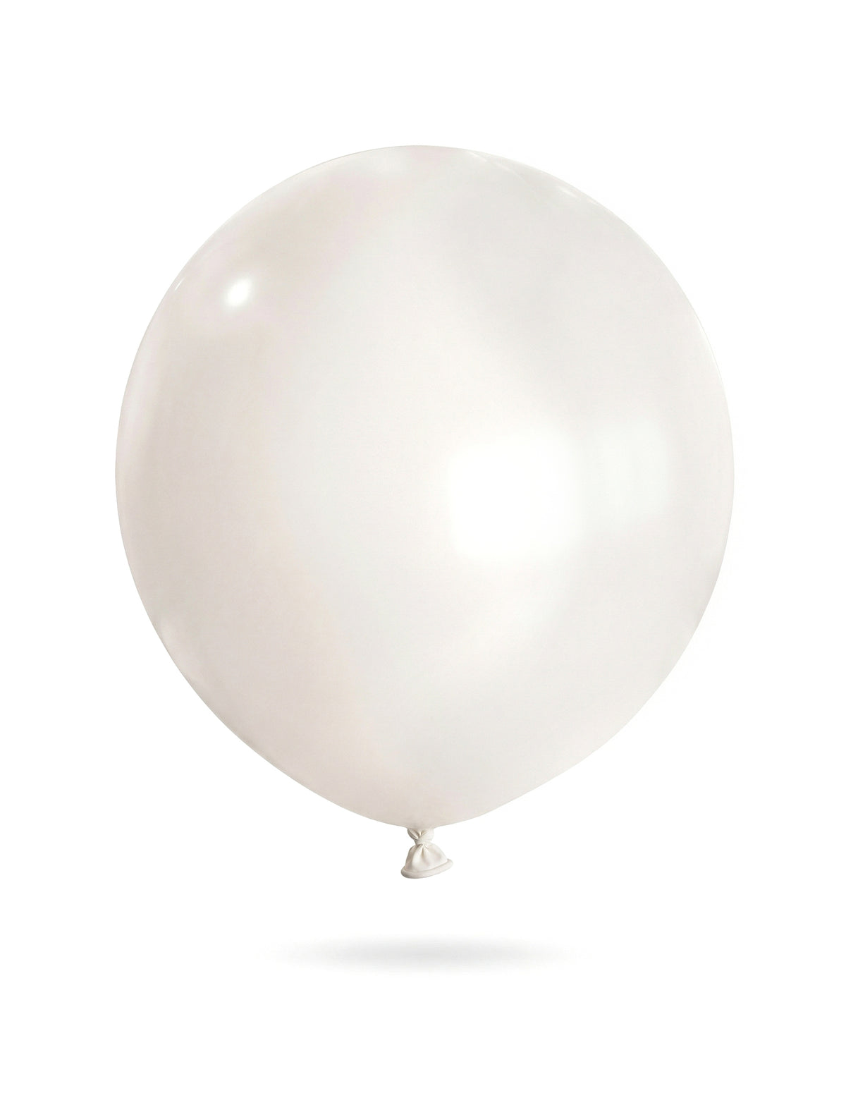 Ballon géant en latex blanc