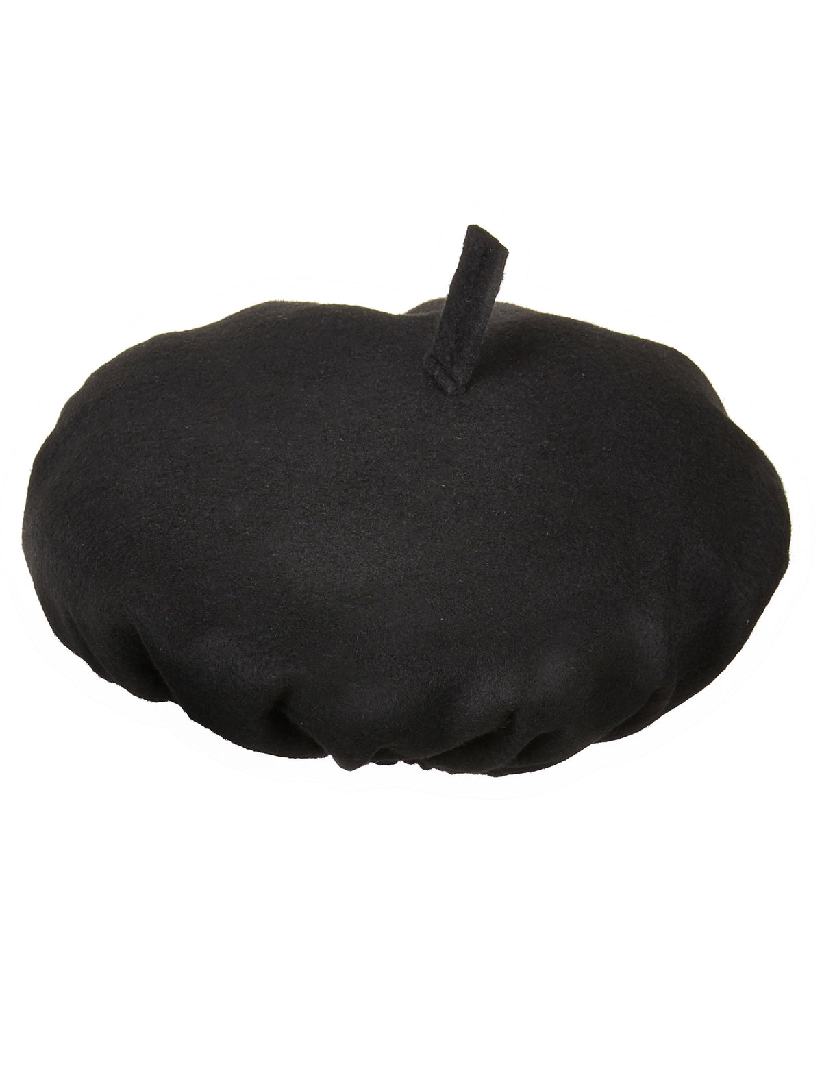 Vue de dessus du béret traditionnel