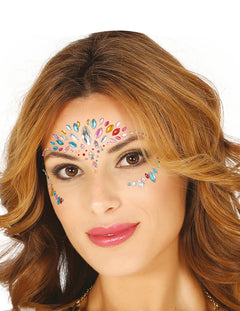 Maquilhagem com Strass e Brilhos para Carnaval