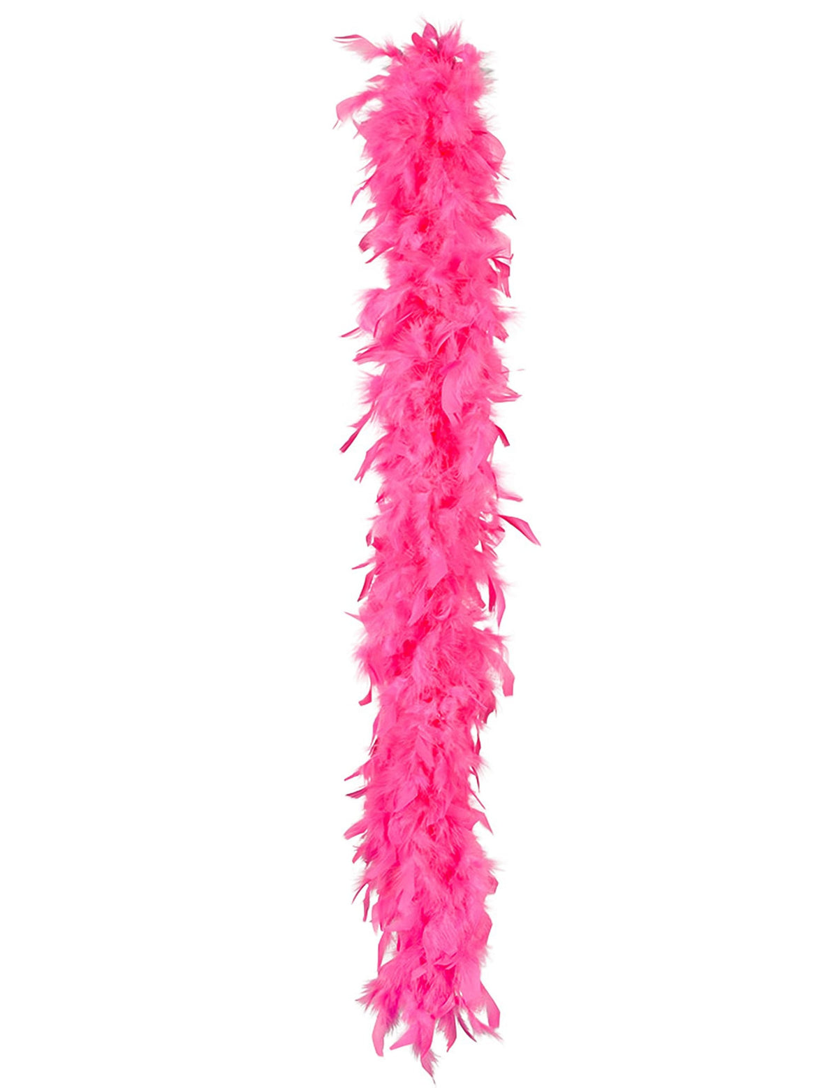 Vue d'ensemble du boa rose fluo UV pour femme 50 g