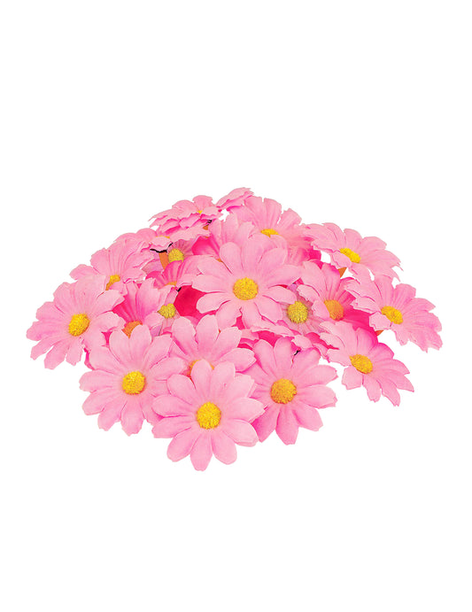 Caixa de 20 flores de margarida rosa claro