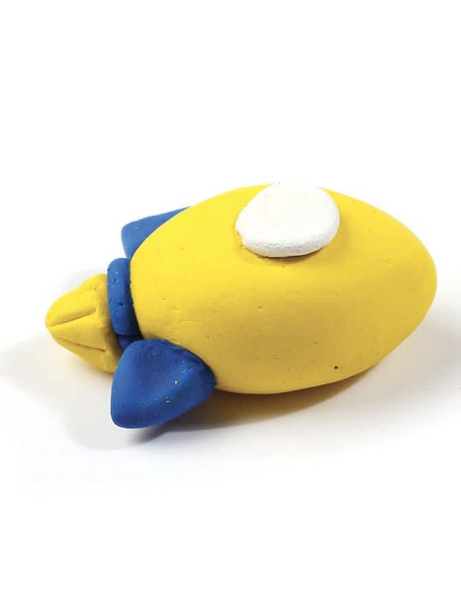 Foguetão realizado com a caixa de pasta para colorir Cosmos
