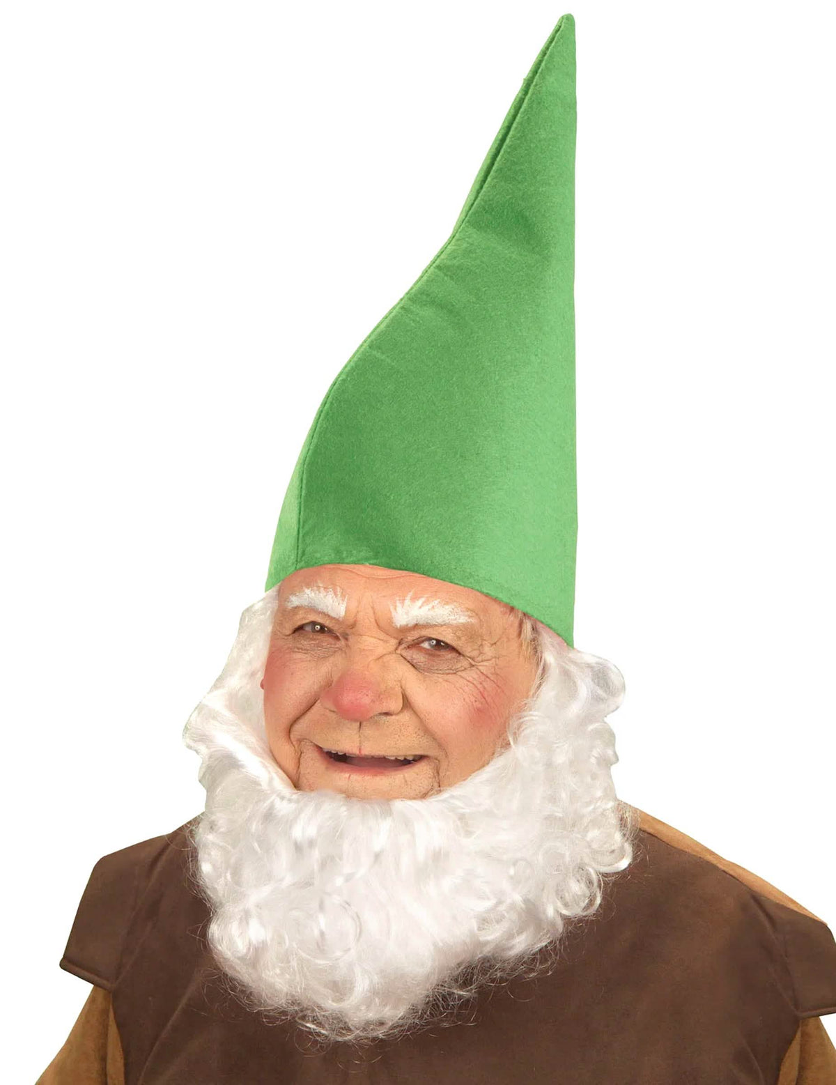 Boné de gnomo para adulto verde