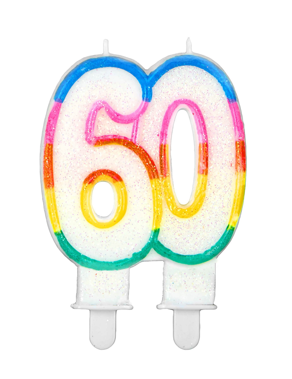 Vela de aniversário número 60