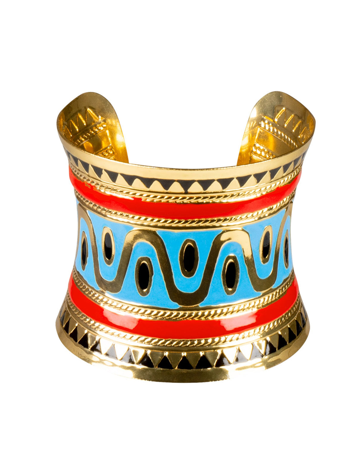 Vue de face du bracelet reine du nil