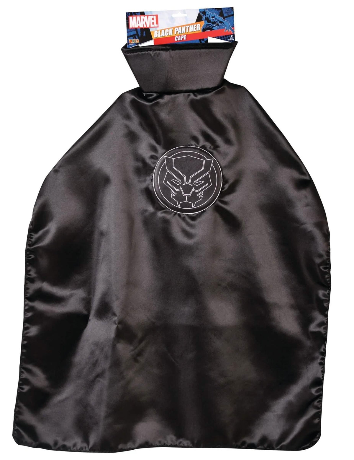 Vista traseira da capa Black Panther