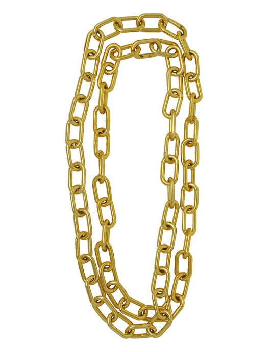 Vue de la longueur de la chaine grosse maille pour adulte