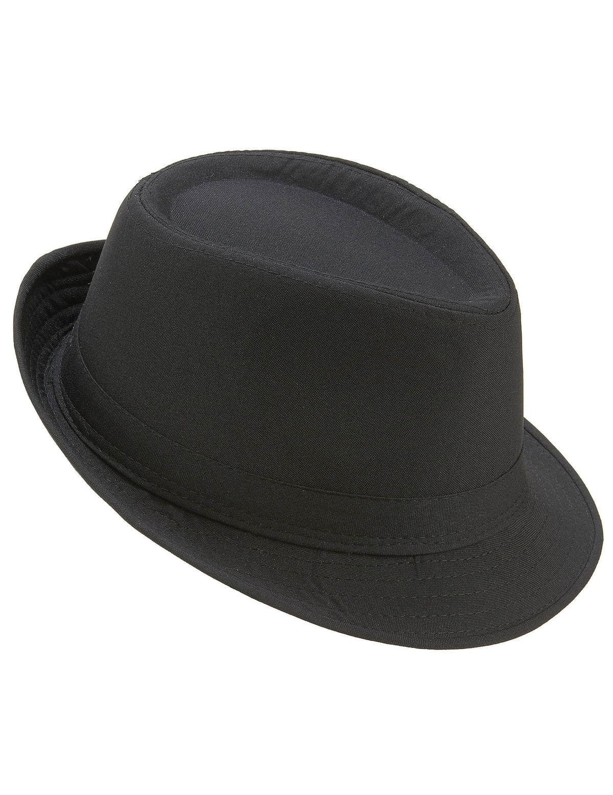 Vue de profil du chapeau borsalino luxe pour adulte