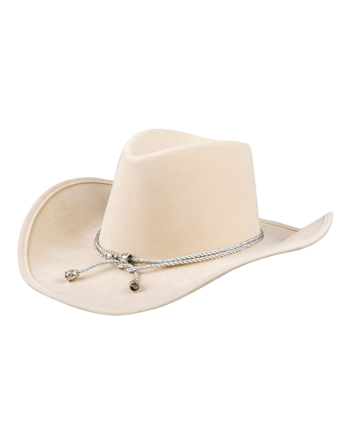 Vista de perfil do chapéu de cowboy para adulto