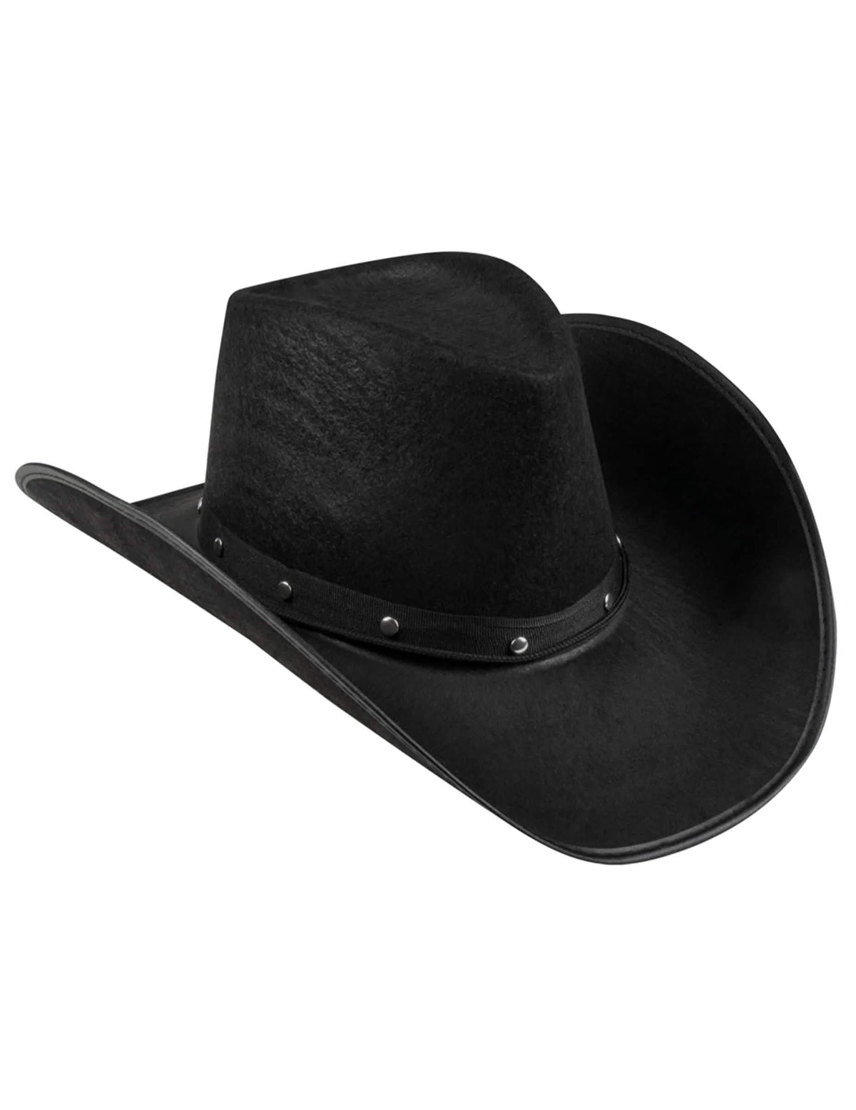 Chapéu preto de Cowboy para adulto