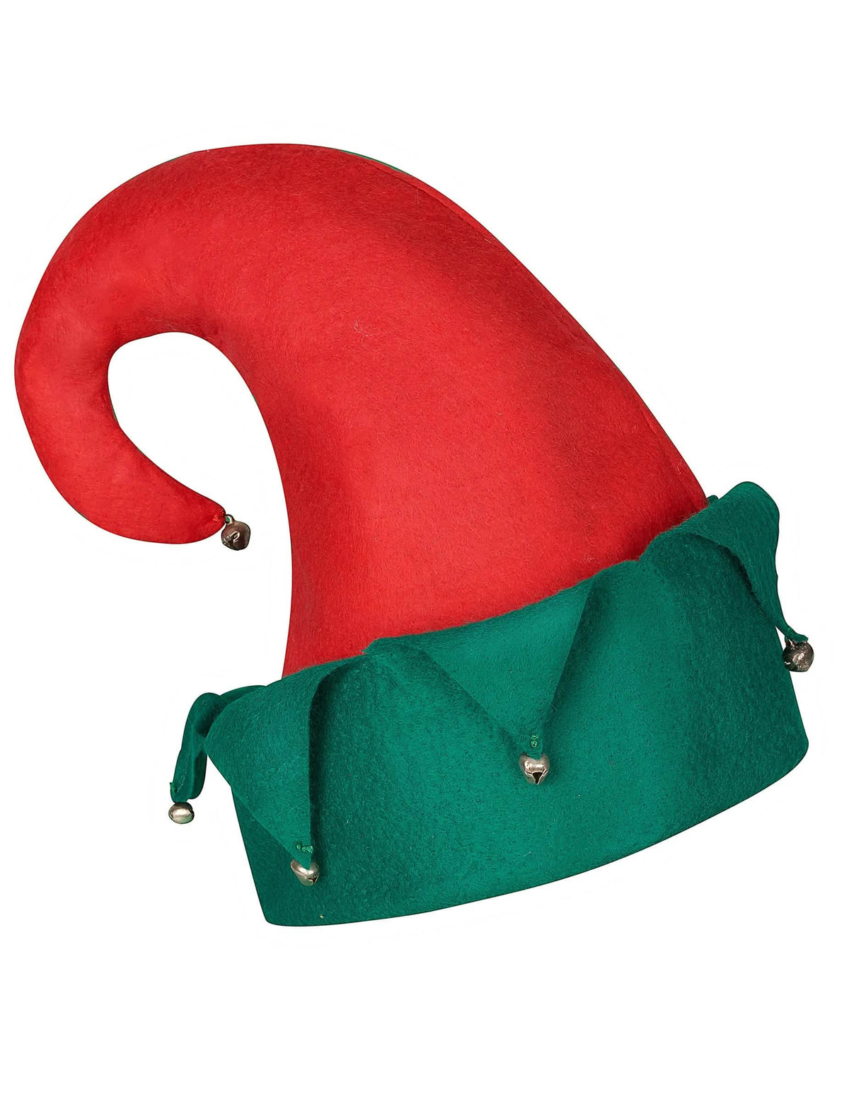 Gorro de duende com chocalhos Natal adulto