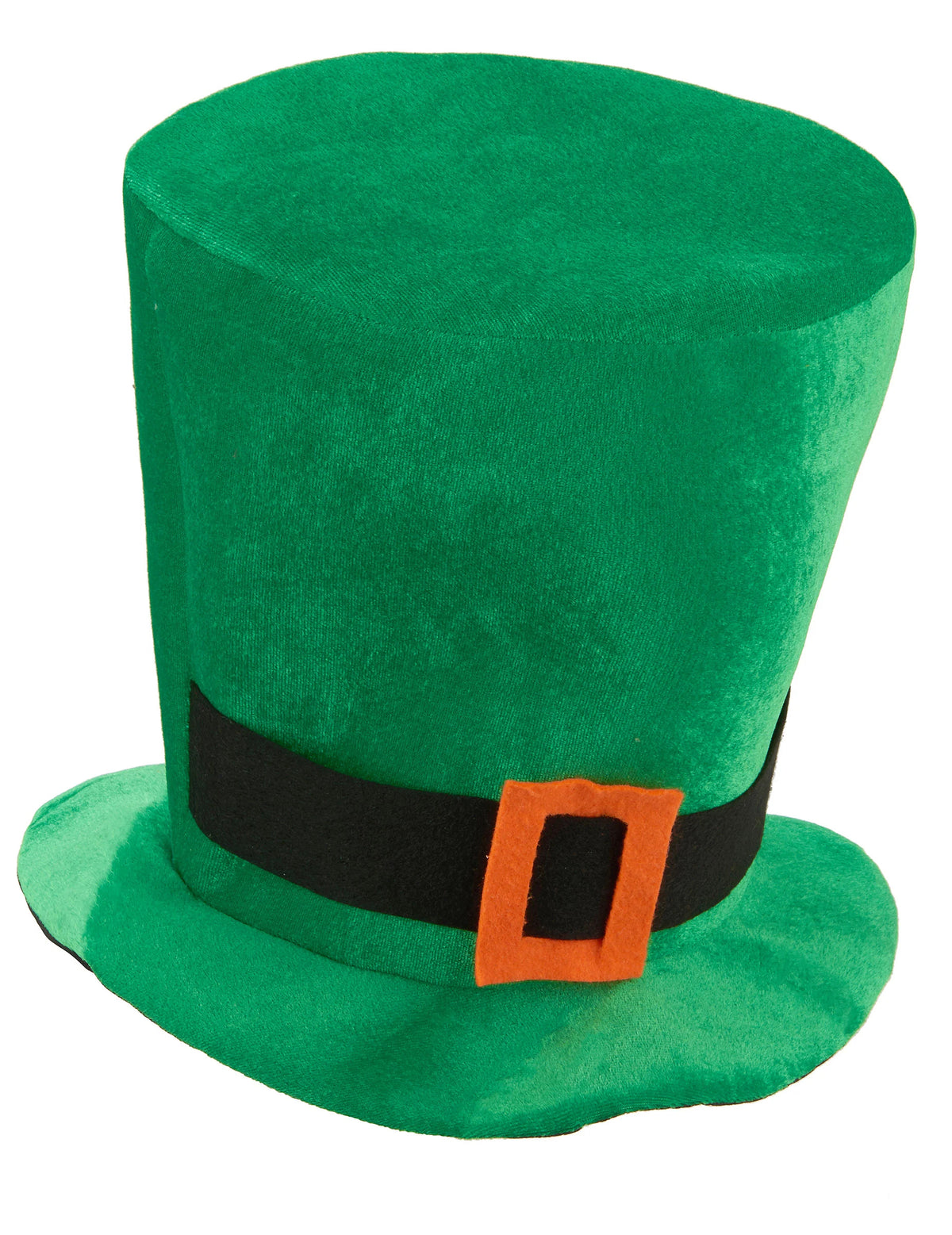 Vue de trois-quarts du chapeau Saint Patrick