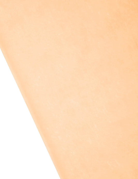 Gros plan sur la texture du chemin de table intissé orange