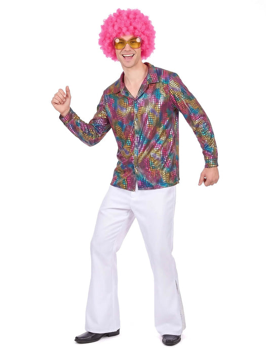 Camisa disco homem