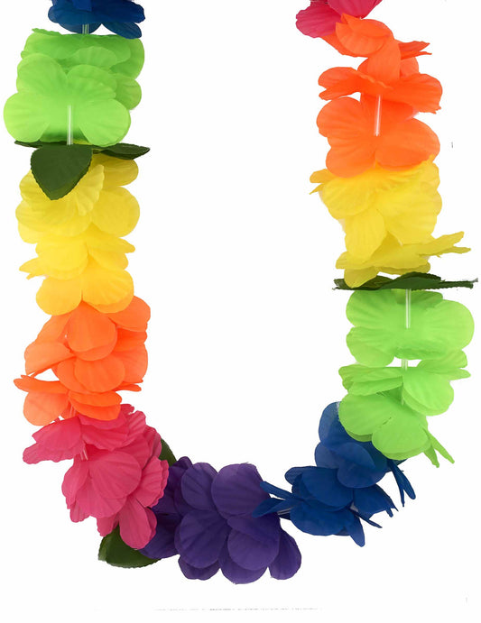 Colar Havaiano colorido - adulto
