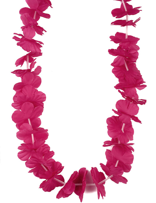 Colar Havai cor-de-rosa adulto