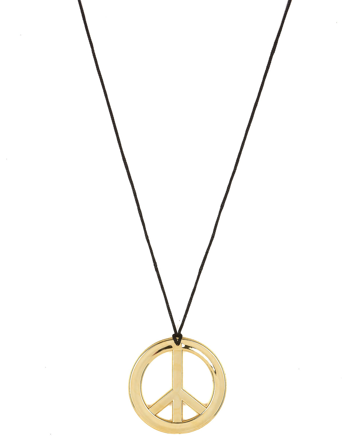 Colar hippie de metal para adulto