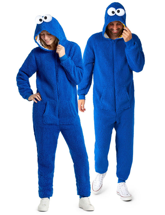 Macacão Cookie Monster Rua Sésamo™ adulto