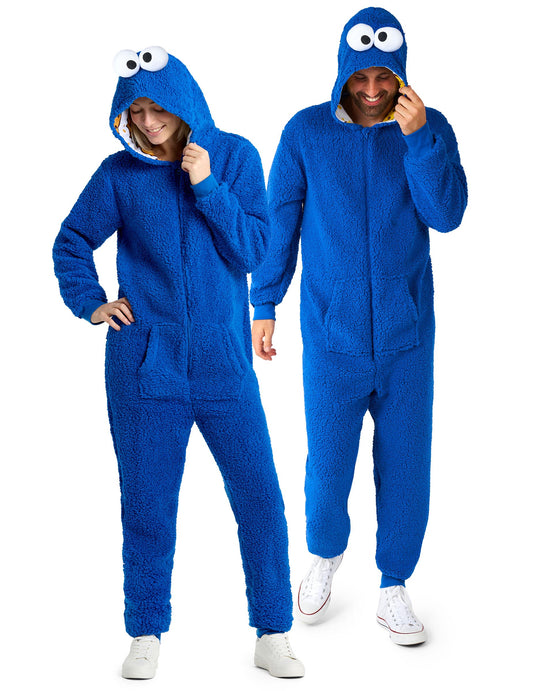 Macacão Cookie Monster Rua Sésamo? adulto