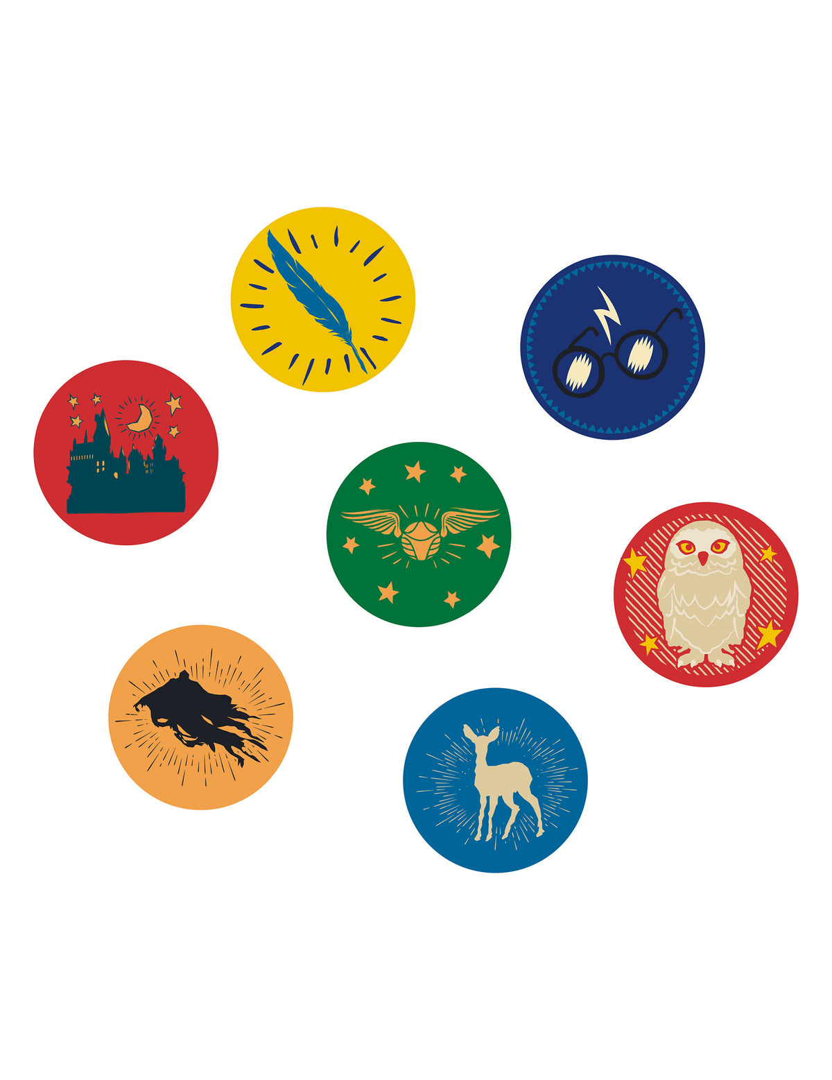 Confetis de mesa Casas Harry Potter™ 10 g