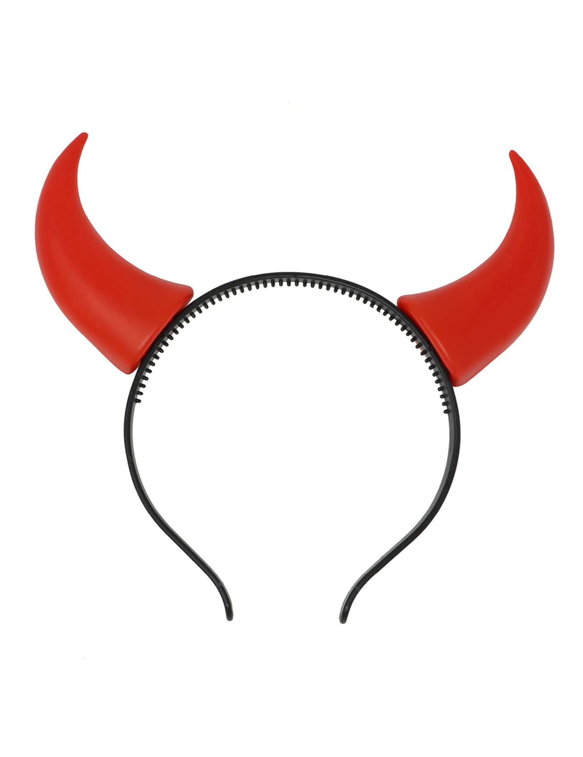 Chifres vermelhos adultos Halloween