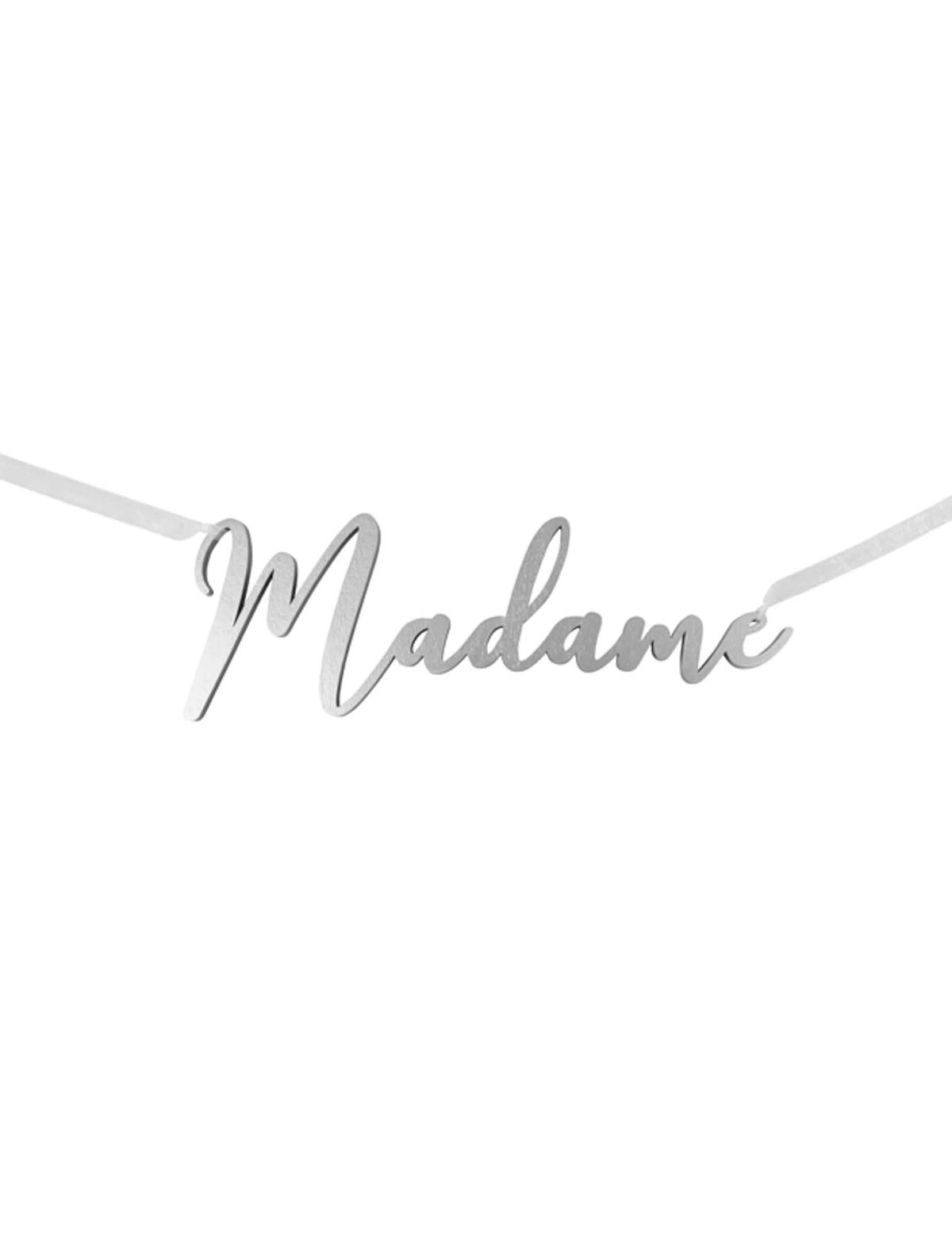 Decoração de cadeira Senhora para casamento prateada metalizada
