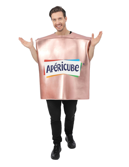 Fato de Apéricube™ cor-de-rosa para adulto