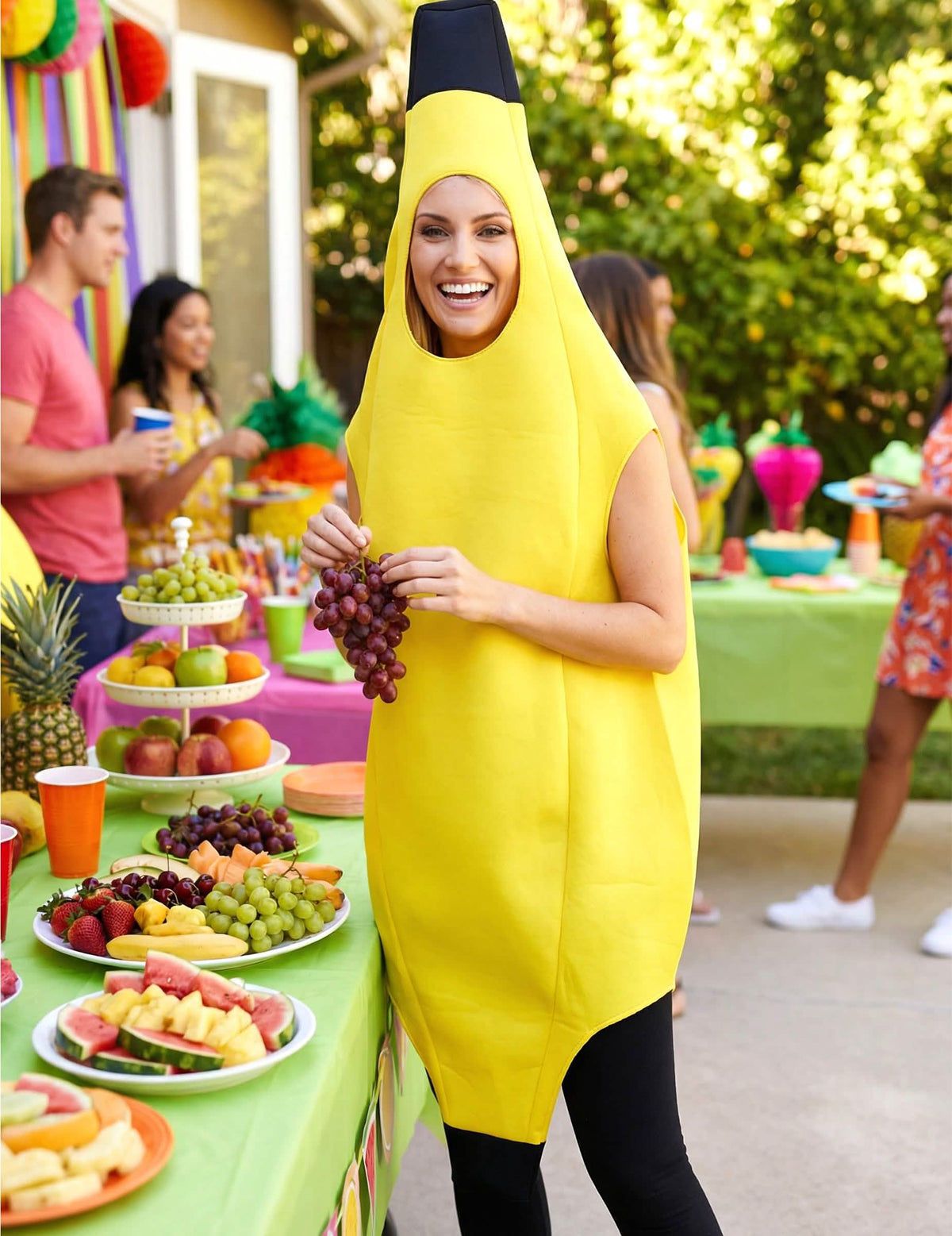 Disfarce de banana para homem