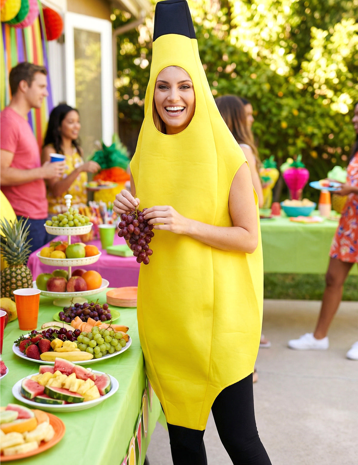 Disfarce de banana para homem