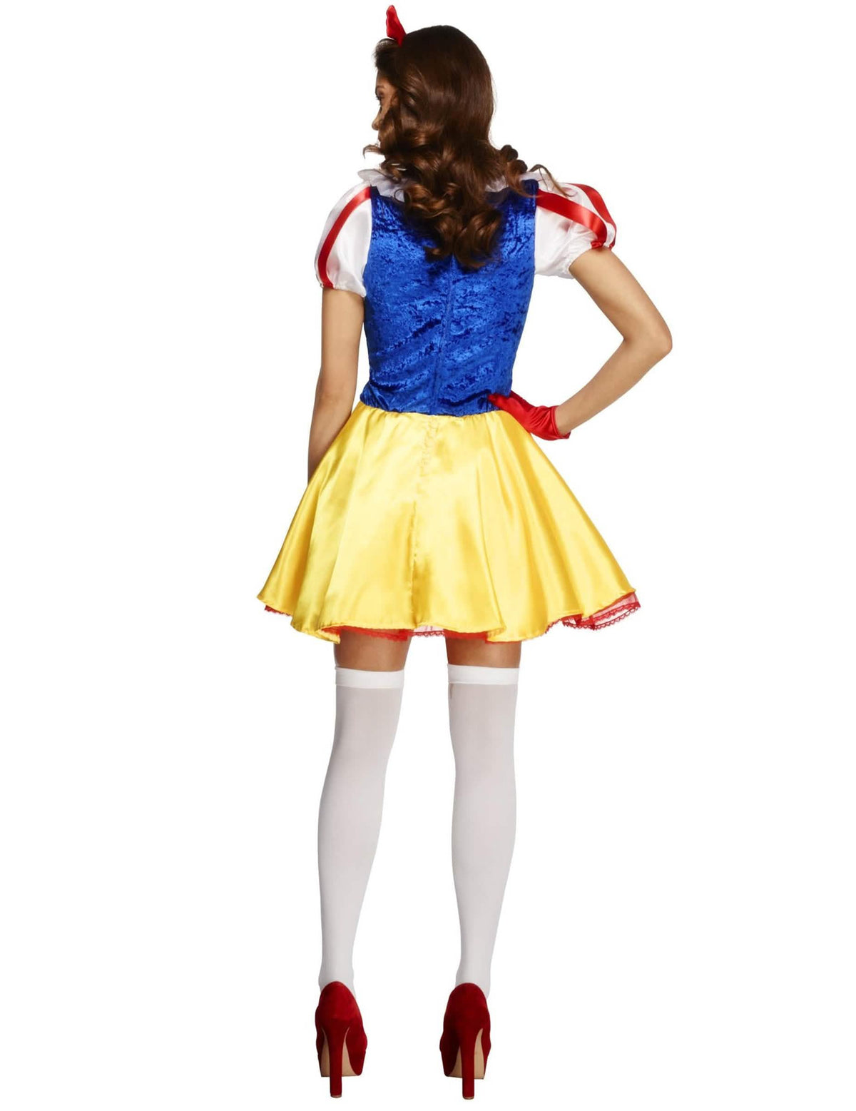 Vue de dos du déguisement conte de fées sexy