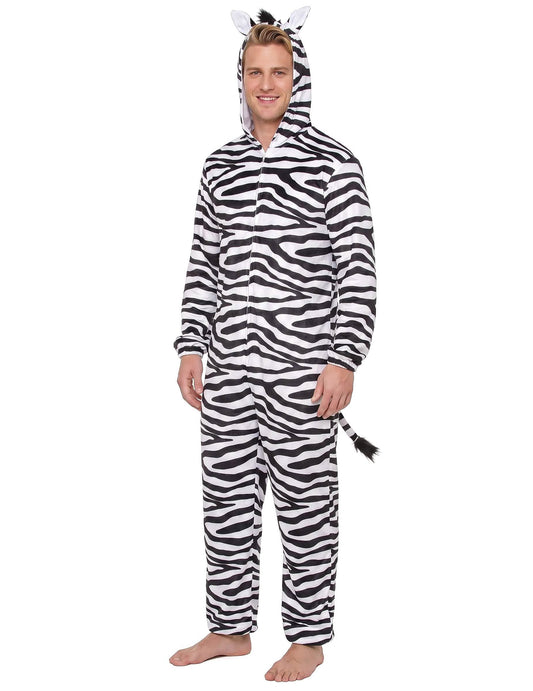 Disfarce de Zebra homem