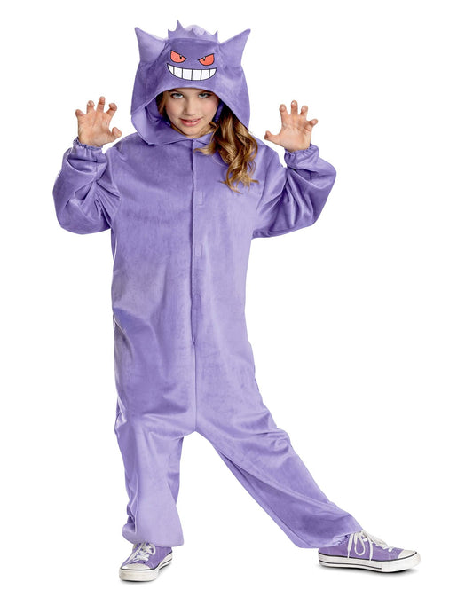 Fantasia de Gengar Pokémon™ para criança