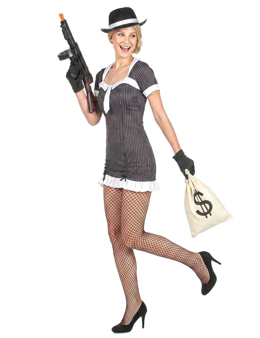 Disfarce Gangster para mulher