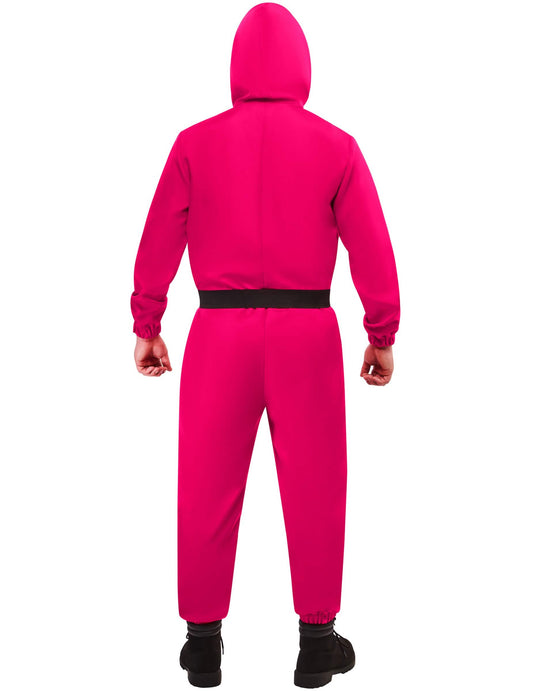 Disfarce de guarda rosa Squid Game™ para adulto