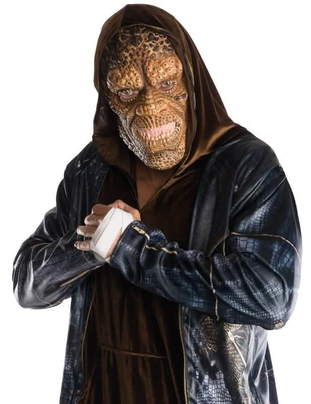 Grande plano da máscara do disfarce luxo Killer Croc Suicide Squad™